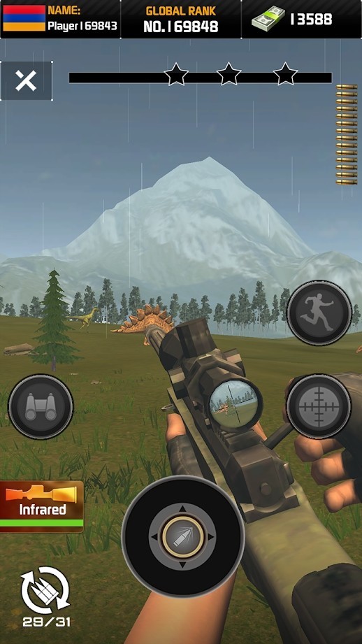 射击野生恐龙Wild Animal Hunt 2021: Dino Hunting Games