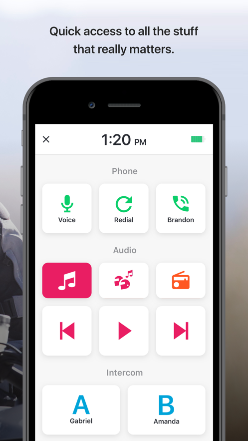 Cardo Connect app