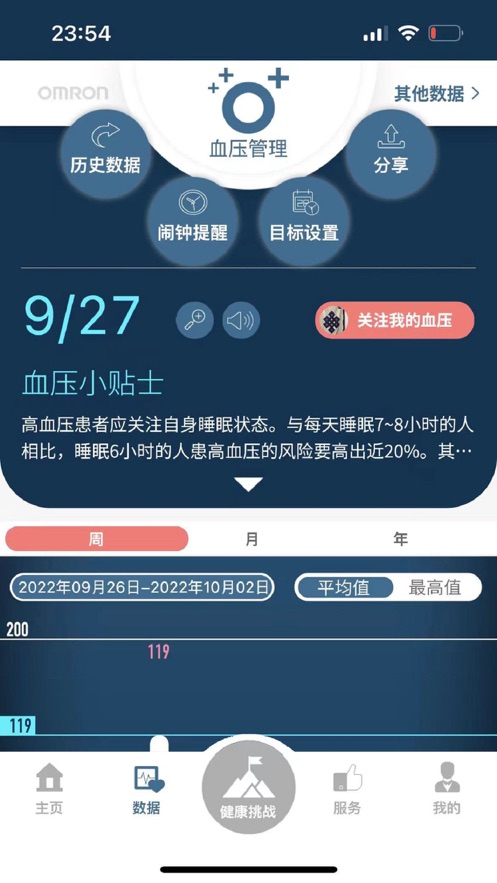 OMRON Plus app